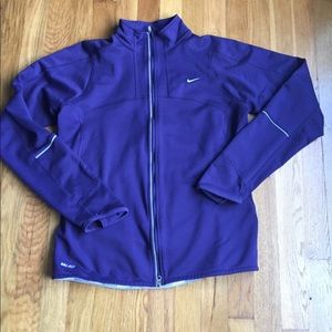 Nike running track jacket